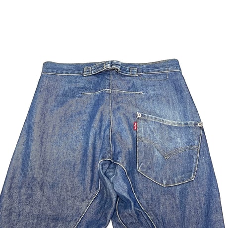 【USED】00s Levi's ENGINEERED JEANS DRAPING BACK STRAP DENIM PANTS