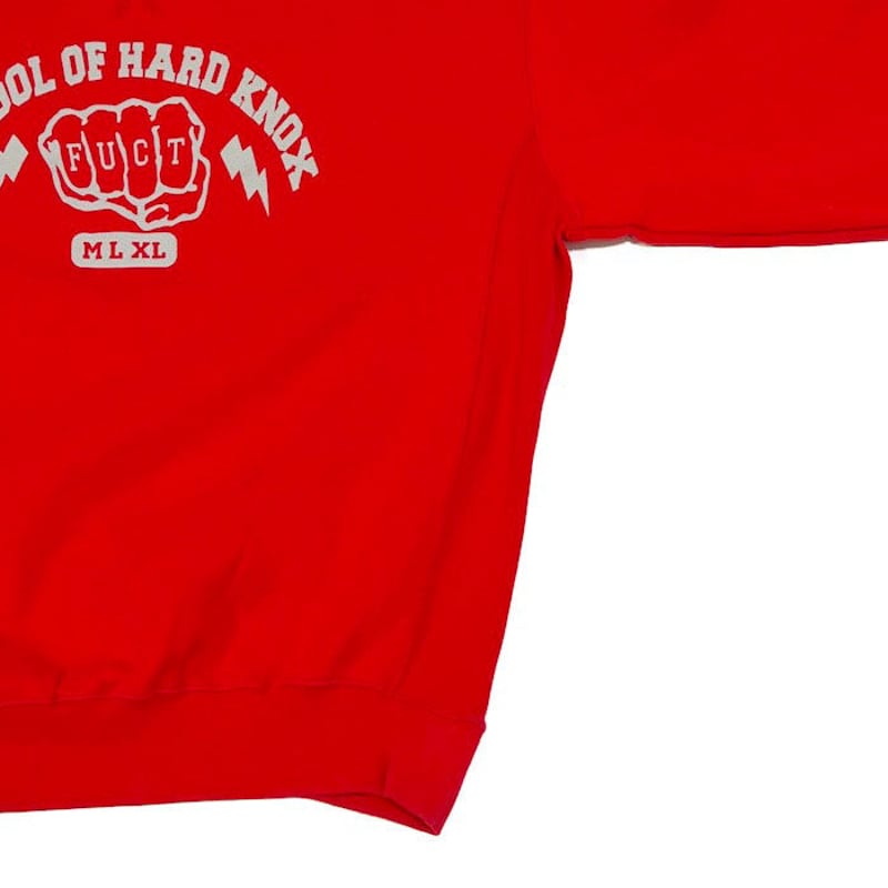 USED】90'S FUCT SCHOOL OF HARD KNOX SWEATSHIRT