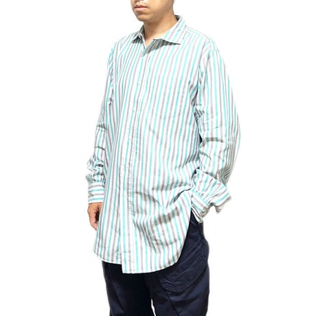 【USED】90'S STRIPE SHIRT MADE IN FRANCE