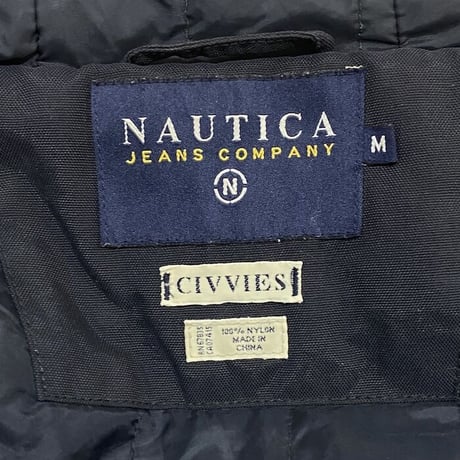 【USED】00'S NAUTICA 3D POCKET HOODED JACKET