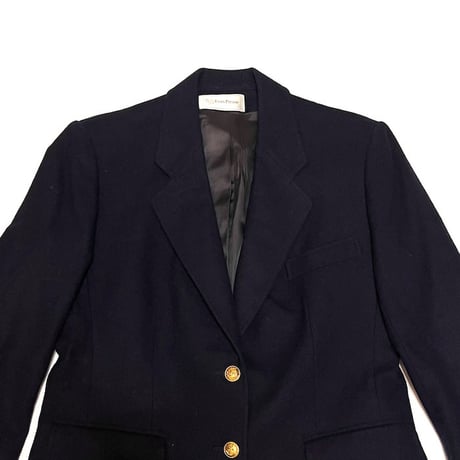 【USED】70's Evan Picone UNION MADE NAVY BLAZER