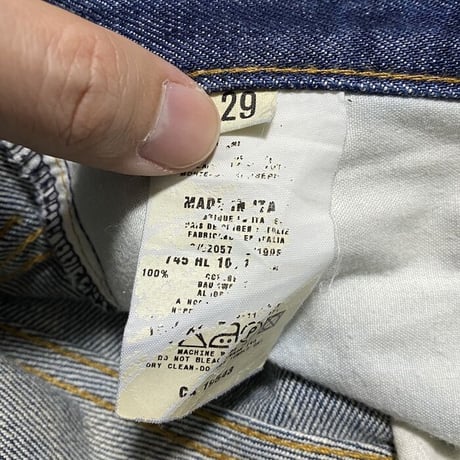 【USED】HELMUT LANG 1998 CARGO POCKET JEANS