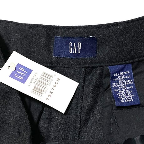 【DAED STOCK】00'S GAP WOOL CARGO PANTS