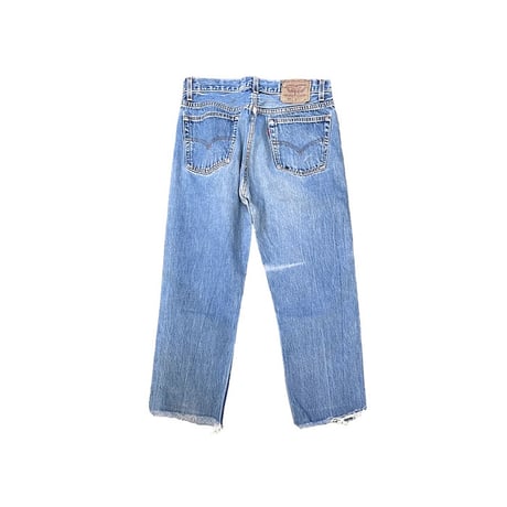 【USED】90'S Levi's 501 CUT OFF JEANS MADE IN USA