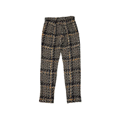 【USED】CHANEL 2016AW TWEED PANTS with SILK LINING