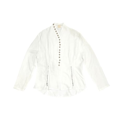 【USED】80s FRENCH VINTAGE DEFORMED BLOUSE