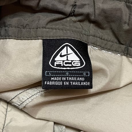 【USED】00's NIKE ACG GIMMICK PANTS OFF WHITE