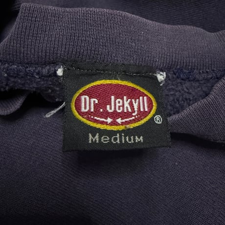 【USED】90's Dr. Jekyll Alien Embroidered Fade Sweatshirt