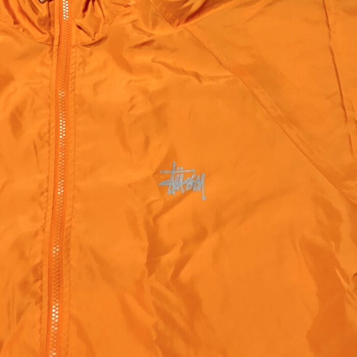 USED】90'S STUSSY SPORT NYLON JACKET ORANGE | K USED】90'S STUSSY SPORT NYLON JACKET ORANGE | K