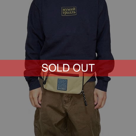 【USED】90'S-00'S STUSSY PASSPORT BUMBAG
