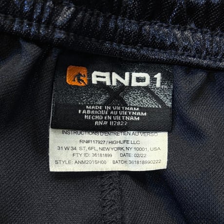 【USED】00's AND1 BASKETBALL SHORTS