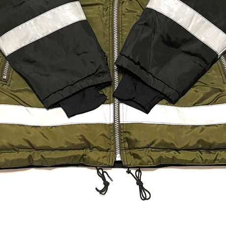 【USED】90'S FIRST DOWN TECHNO STREET WEAR DOWN JACKET