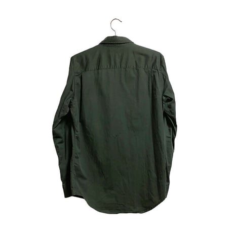 【USED】HELMUT LANG 1998 SHIRT OLIVE GREEN