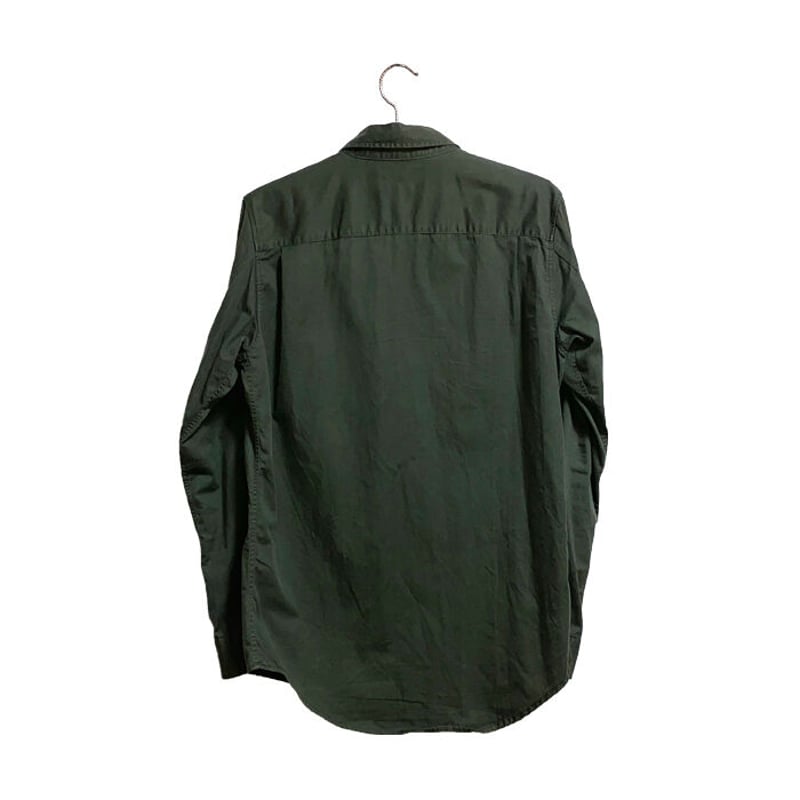 USED】HELMUT LANG 1998 SHIRT OLIVE GREEN | KONBINI USED】HELMUT LANG 1998 SHIRT OLIVE GREEN | KONBINI