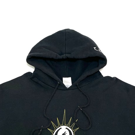【USED】90'S DRAGON SUN LOGO HOODIE