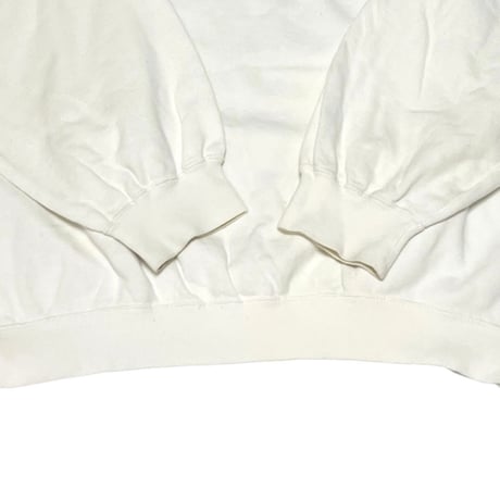 【USED】90's EMPORIO ARMANI CURVED LOGO SWEATSHIRT