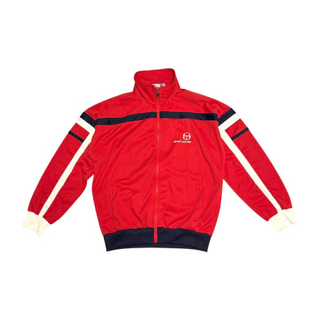 【USED】80’s Sergio Tacchini Track Jacket Red Made in Italy