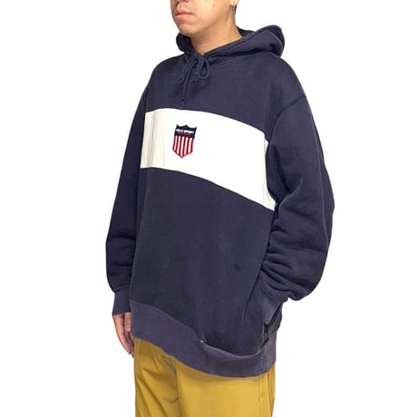 【USED】90's POLO SPORT RALPH LAUREN CENTER EMBLEM LOGO PARKA