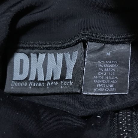 【USED】90'S DKNY TECH SPANDEX TOP