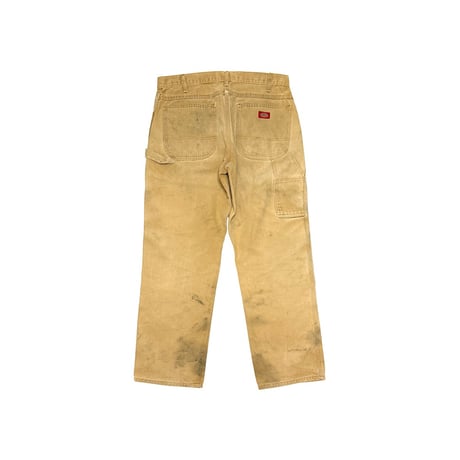 【USED】00's Dickies Heavy Faded Duck Carpenter Pants