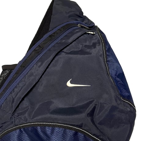 【USED】00's NIKE SLING BAG NAVY