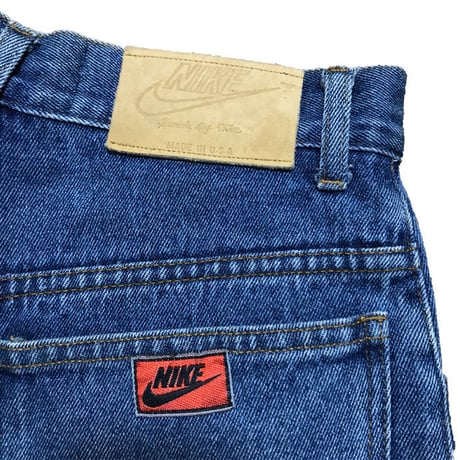 【USED】90'S NIKE DENIM SHORTS