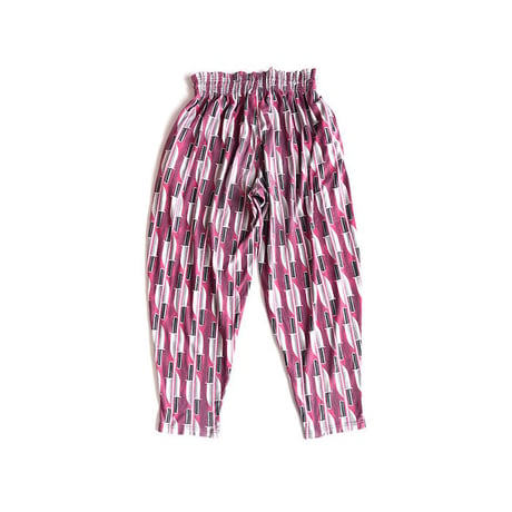 【USED】80'S-90'S KNIFE PATTERNS EASY PANTS