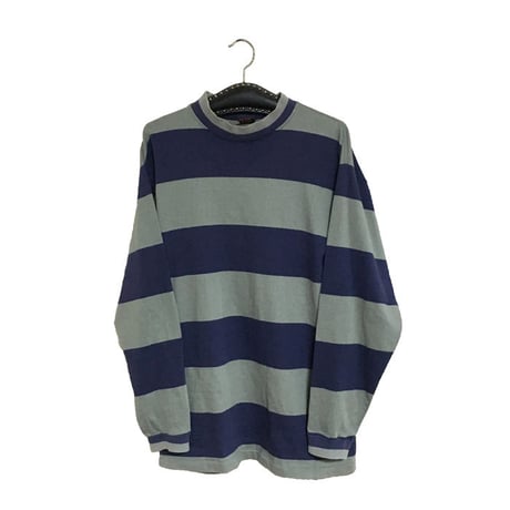 【USED】90'S OVERSIZED BORDER L/S T-SHIRT