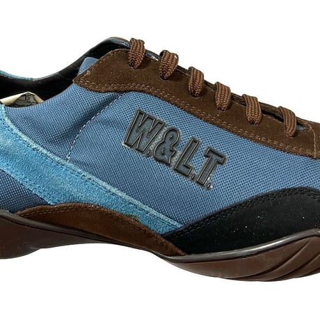 【DEAD STOCK】90'S W.&L.T. DRIVING SNEAKERS BLUE