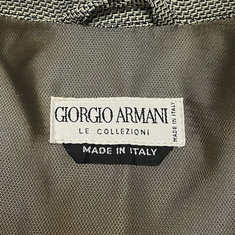 【USED】80's-90's GIORGIO ARMANI OVERSIZED COVERALL JACKET