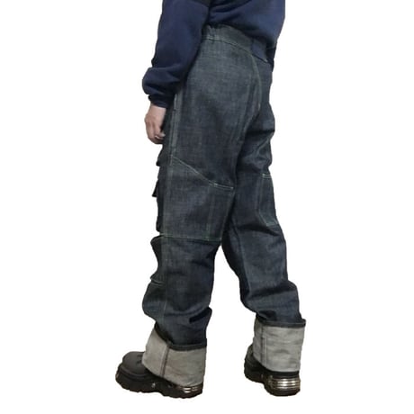 【USED】CYBERDOG LONDON BAGGY DENIM PANTS