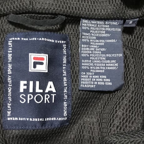 【USED】90'S  FILA SPORT FLEECE ANOLAK
