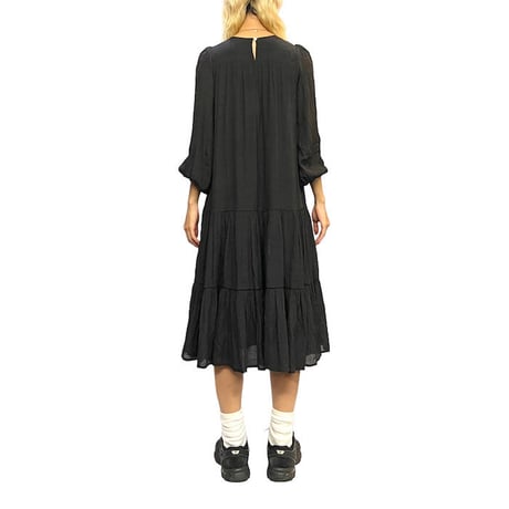 【USED】00'S mia JOY L/S DRESS BLACK
