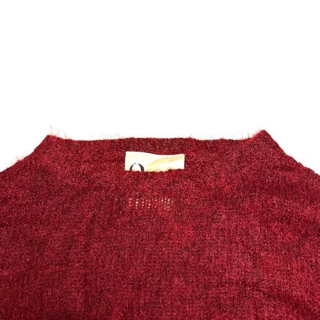 【USED】2010's 8PM Distressed Mohair-Blend Loose Knit Sweater