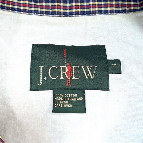 【USED】90'S OLD J.CREW CHECK DRIZZLER JACKET