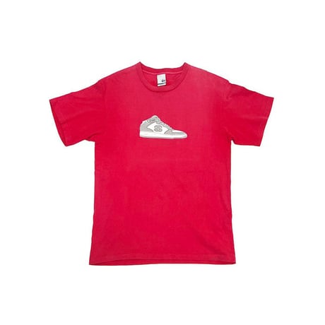 【USED】90'S STUSSY AIR FORCE 1 PRINT T-SHIRT