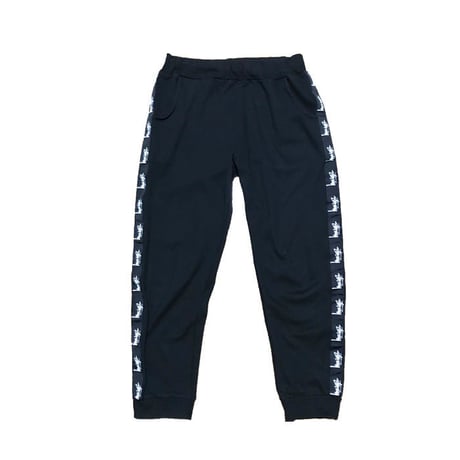 【USED】90'S STUSSY LOGO LINE SWEAT PANTS