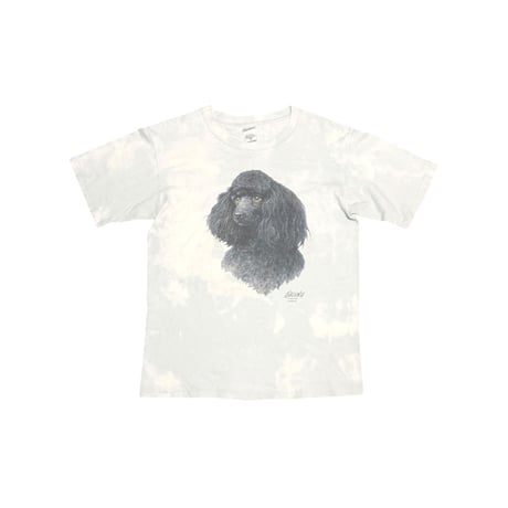 【USED】00's James Killen Black Poodle Graphic T-Shirt