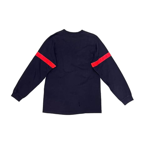 【USED】90's-00's STUSSY FRENCH FIREMAN L/S T-SHIRT
