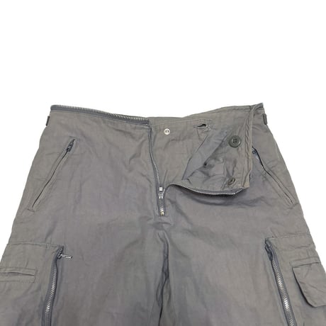 【USED】HELMUT LANG 1999AW METAL ASTRO BIKER CARGO PANTS