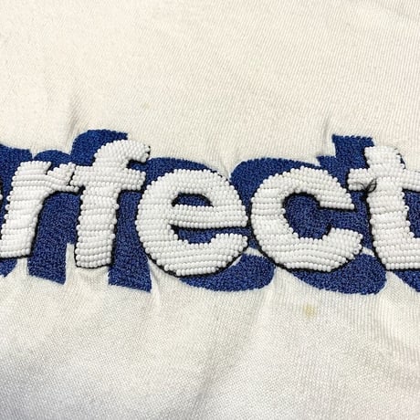 【USED】BERNHARD WILLHELM BEAD EMBROIDERY T-SHIRT "PERFECT"