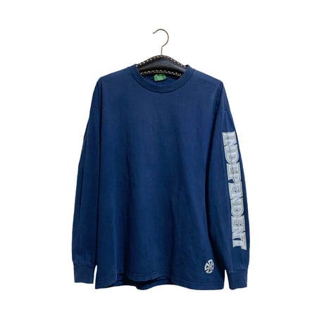 【USED】90'S-00'S INDEPENDENT TRUCK COMPANY NHS TAG L/S T-SHIRT