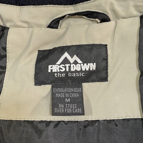 【USED】00'S FIRST DOWN PADDING JACKET