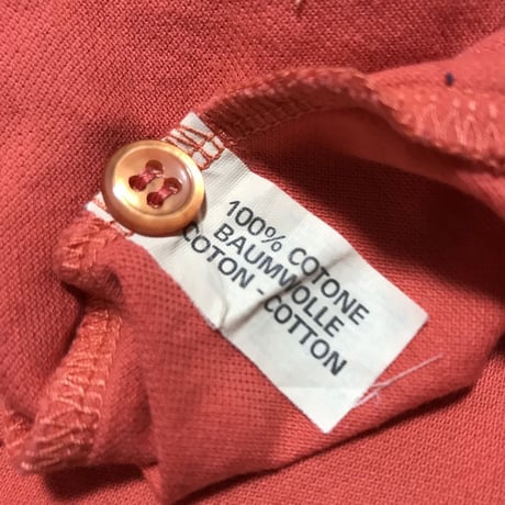 【USED】90'S  YVES SAINT LAURENT POLO SHIRT MADE IN ITALY