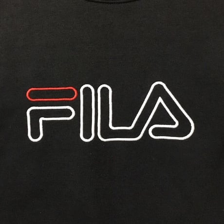【USED】90'S FILA EMBROIDERY LOGO SEATSHIRT