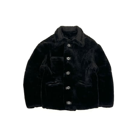 【USED】90'S GRIFFIN Laundry MOUTON BOMBER JACKET