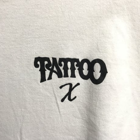 【USED】TATOO PRINT T-SHIRT