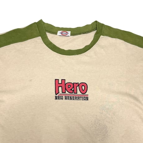【USED】90's Hero NEW GENERATION T-SHIRT