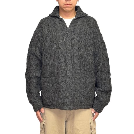 【USED】00's al mese SKIPPER KNIT SWEATER