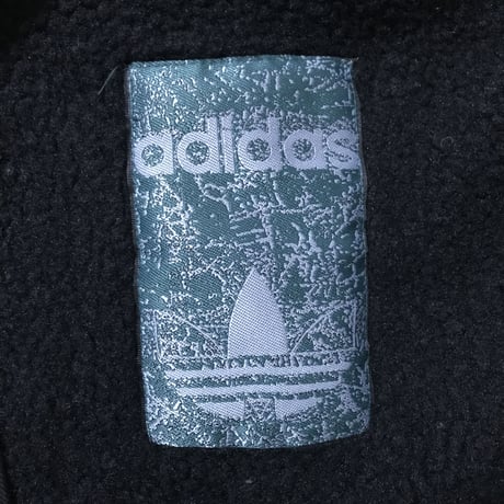 【UESD】80'S-90'S ADIDAS OLD SCHOOL BOMBER BLOUSON BLACK × GOLD